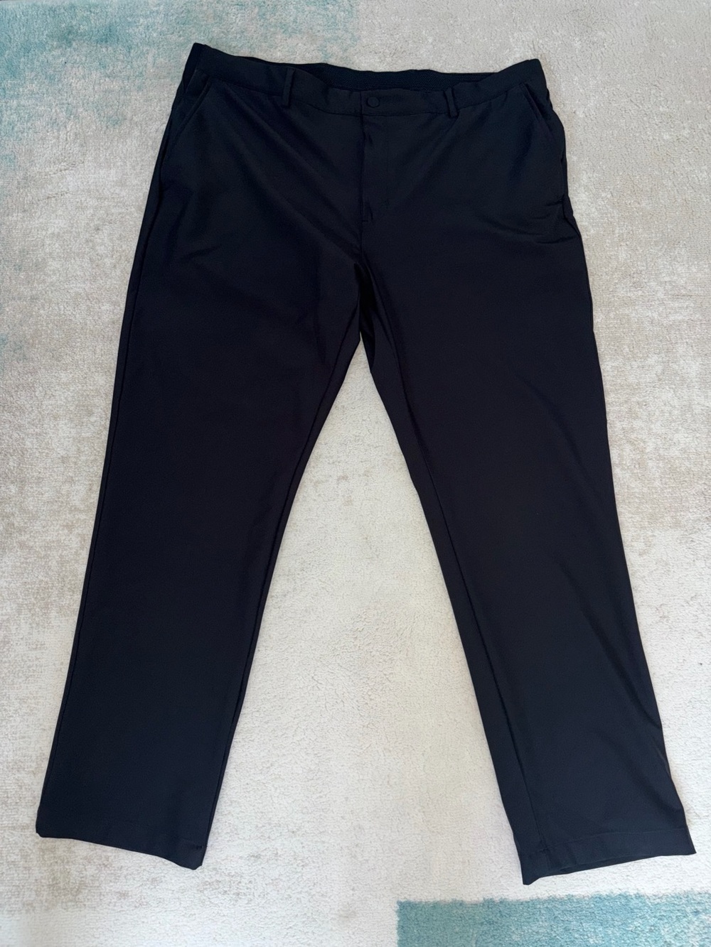 Greg Norman Collection Black Chinos — Classic Stretch